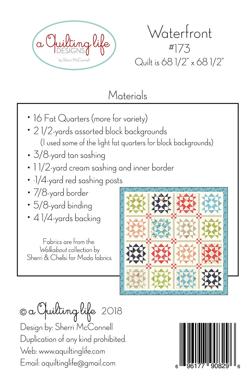 Waterfront Quilt Pattern