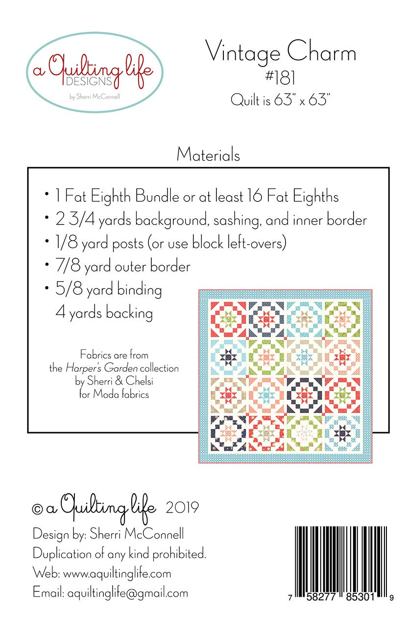 Vintage Charm Quilt Pattern