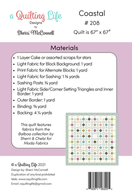 Coastal Quilt Pattern