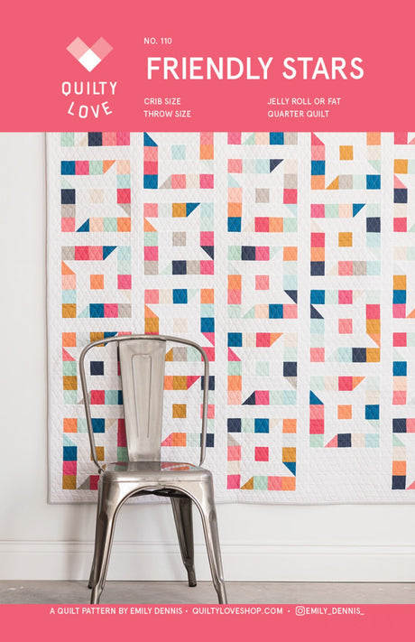 Friendly Stars Quilt Pattern