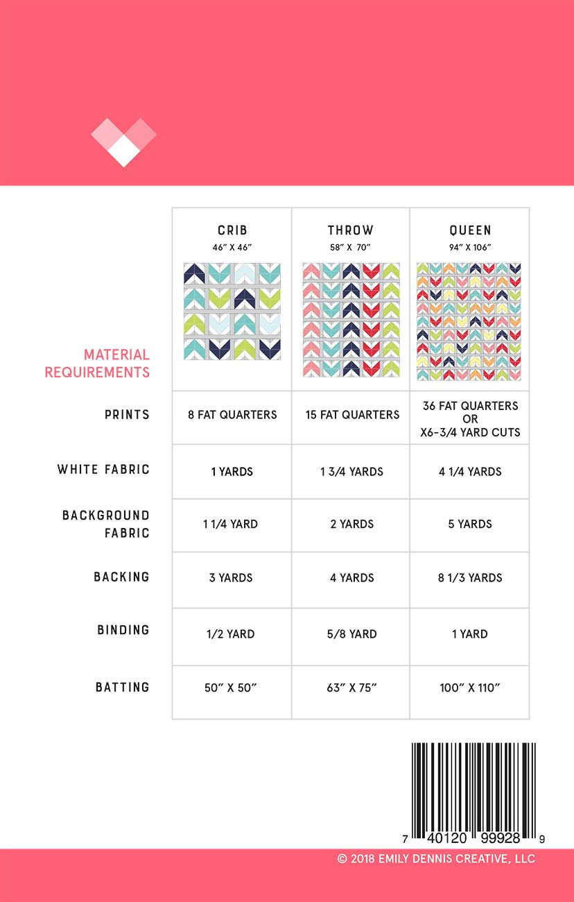 Quilty Arrows Quilt Pattern