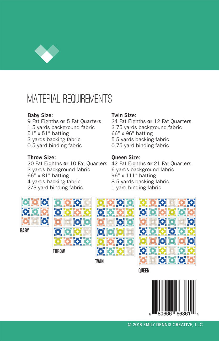 Diamond Lanterns Quilt Pattern