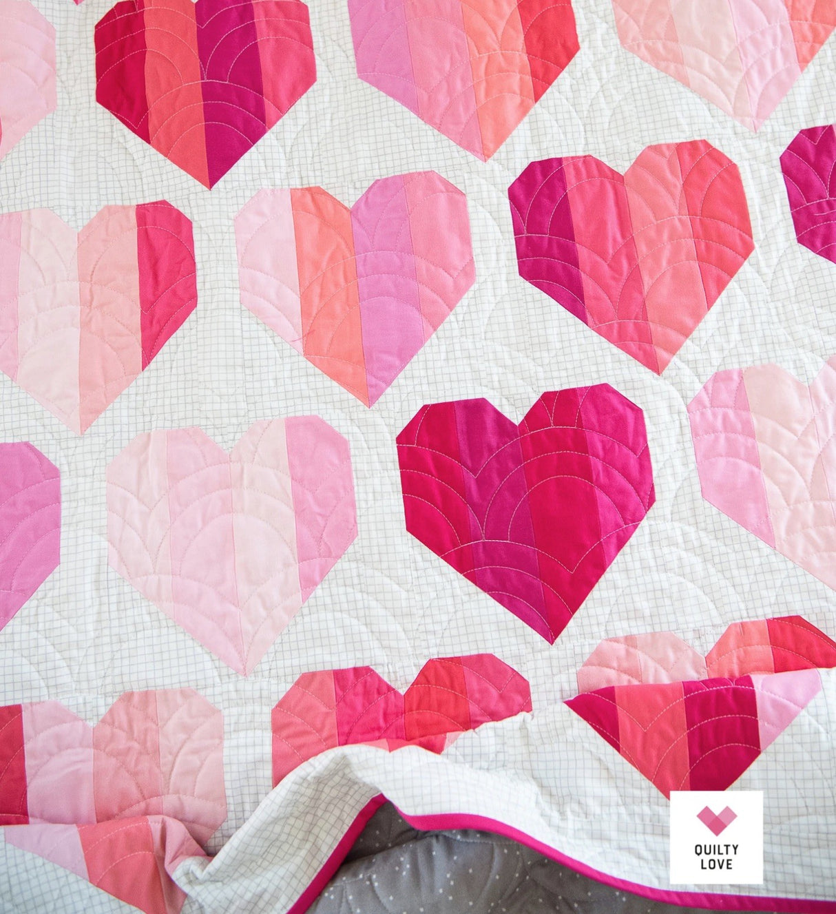 Infinite Hearts Quilt Pattern