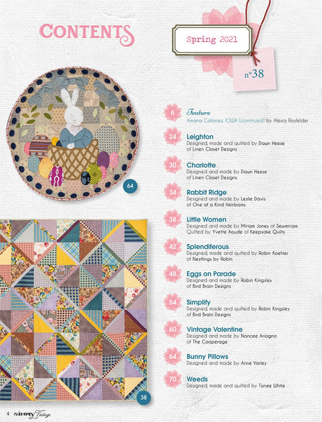 Quarterly Simply Vintage Magazine 38