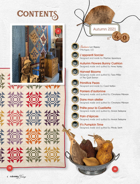 Quarterly Simply Vintage Magazine 40