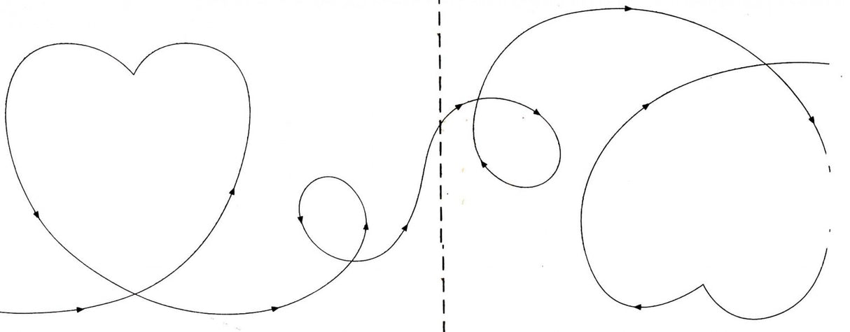 Borders Made Easy Continuous Heart 2in & 2 1/2in x 26'
