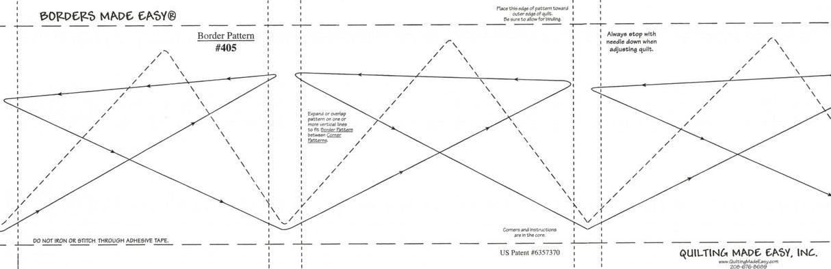 Borders Made Easy Stars 3 3/4in x 26ft