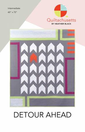 Detour Ahead Quilt Pattern by Quiltachusetts
