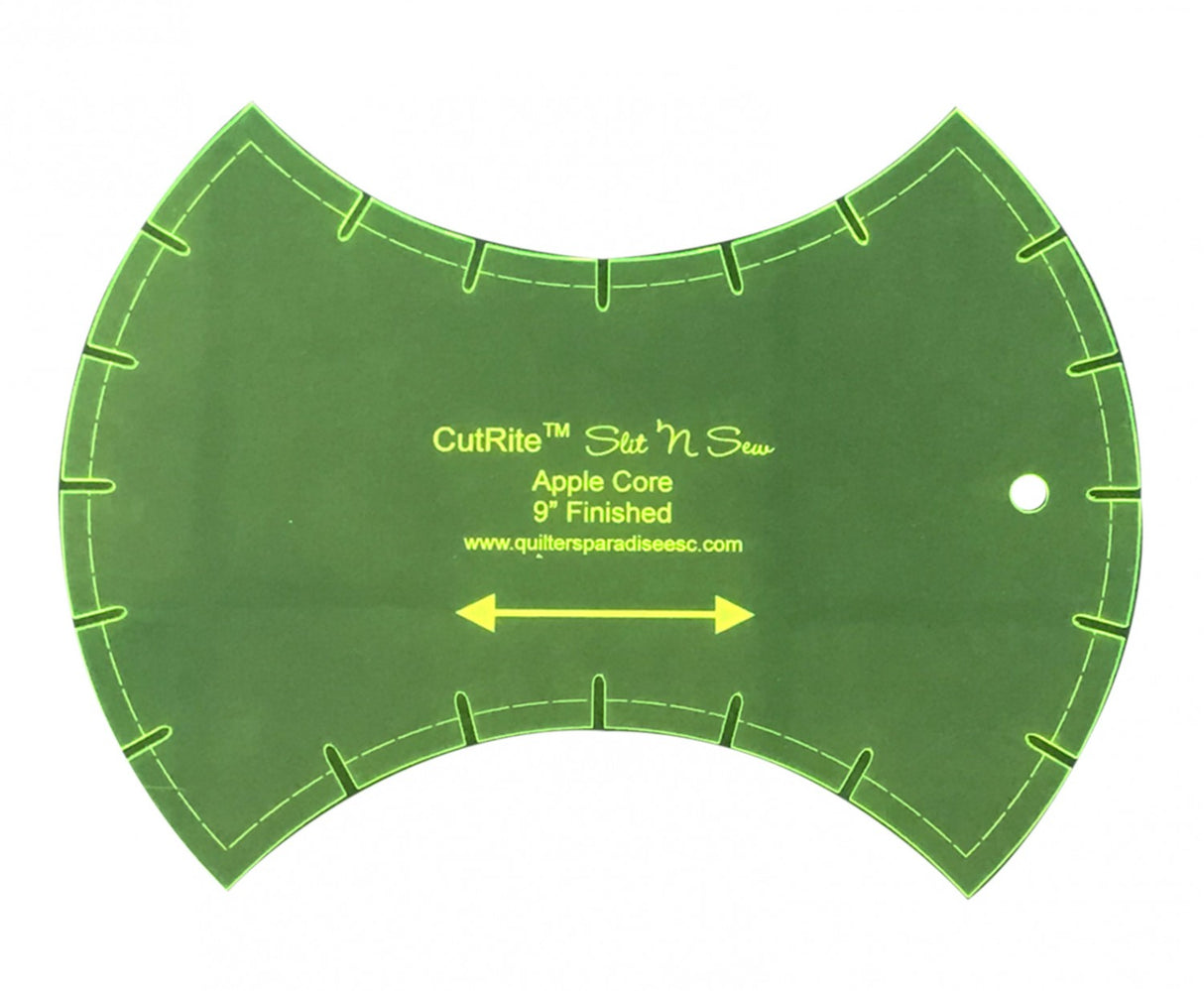 Apple Core Template 9in Finished