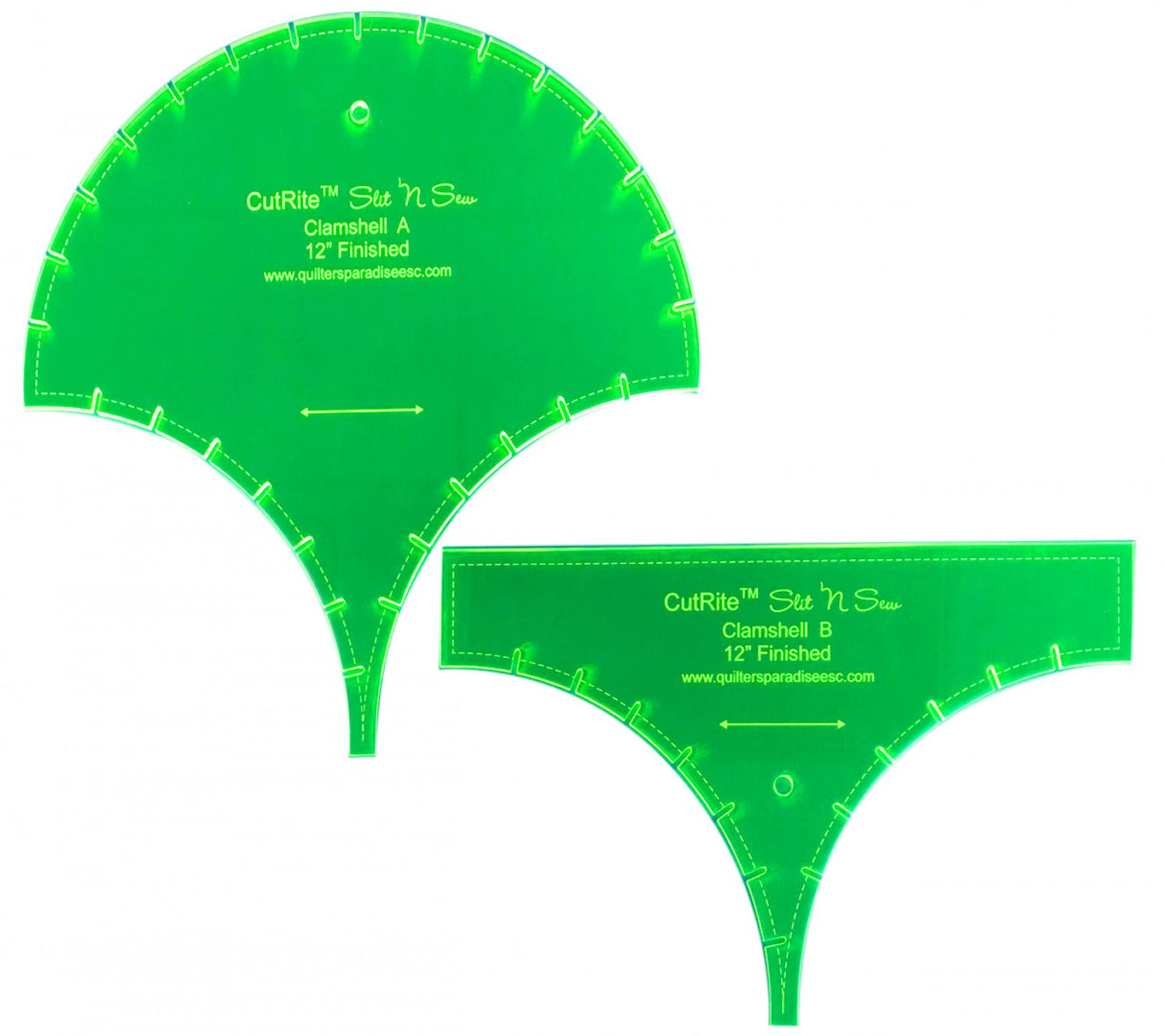 Slit N Sew 12in Finished Clamshell