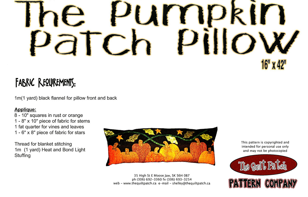 Pumpkin Patch Pillow