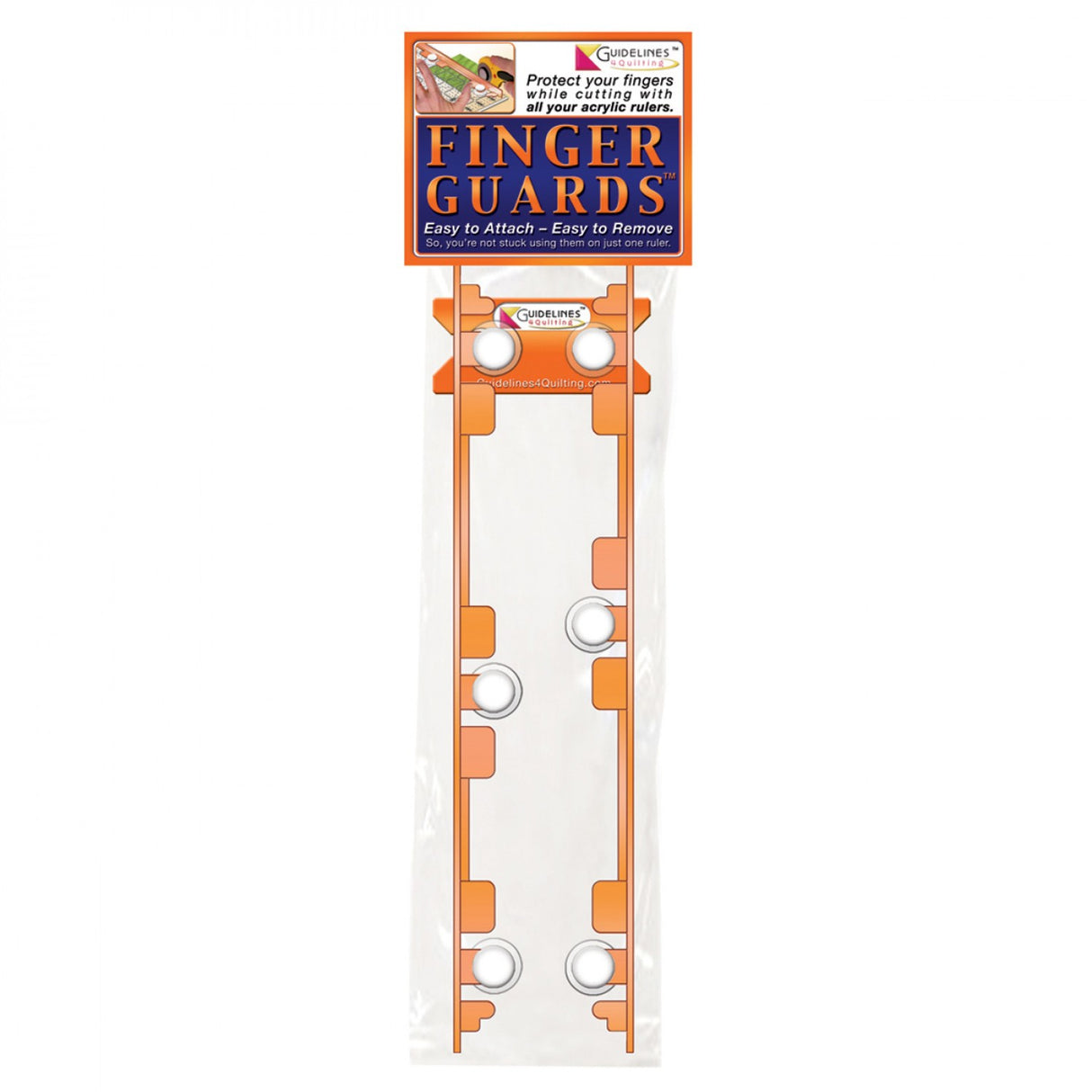 Finger Guides for Acrylic Ruler