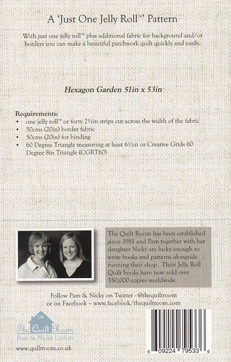 Hexagon Garden - Just One Jelly Roll