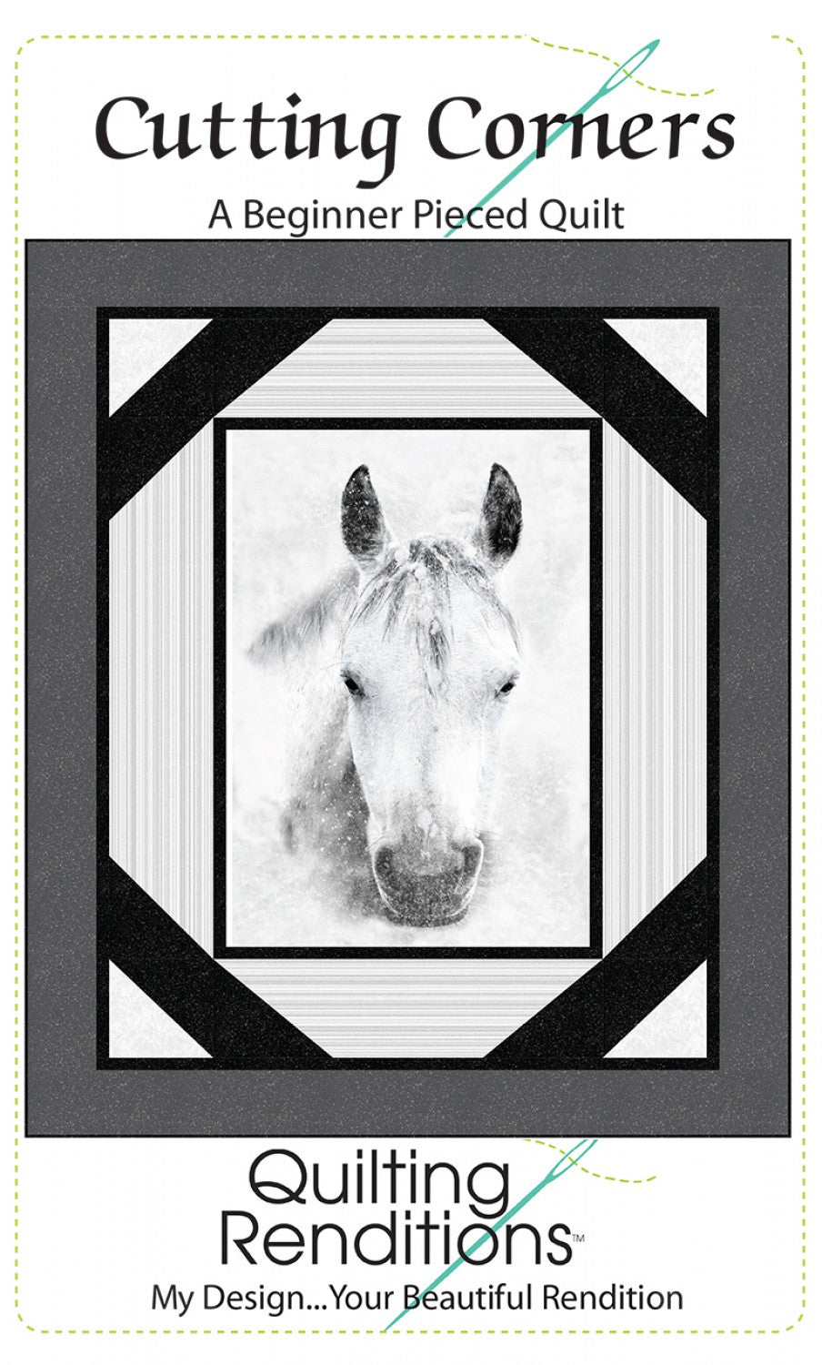 Cutting Corners Quilt Pattern by Quilting Renditions