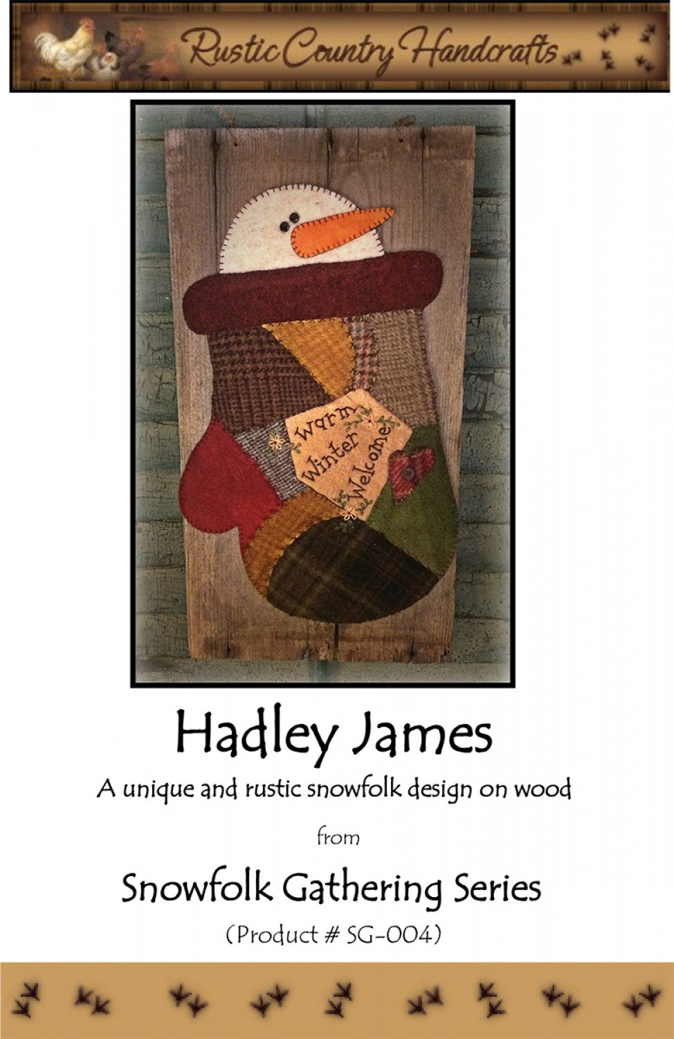 Hadley James Wool Applique