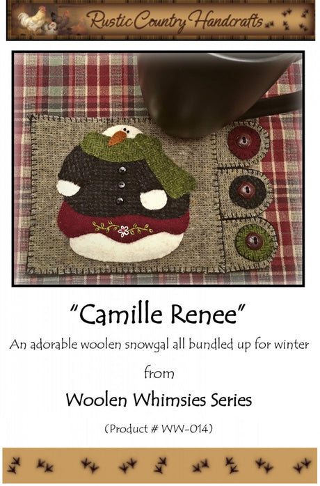 Camille Renee Wool Applique