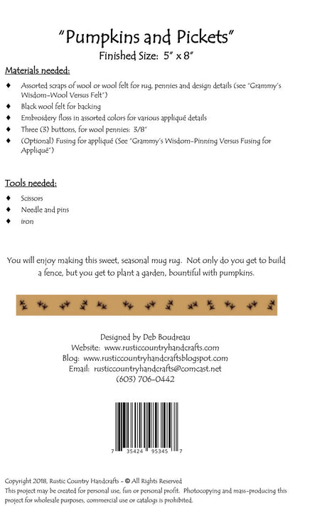 Pumpkins and Pickets