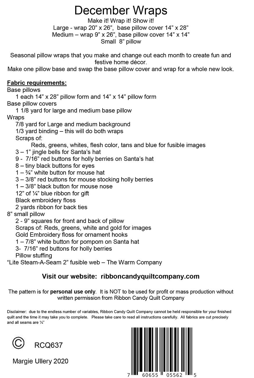 December Wraps