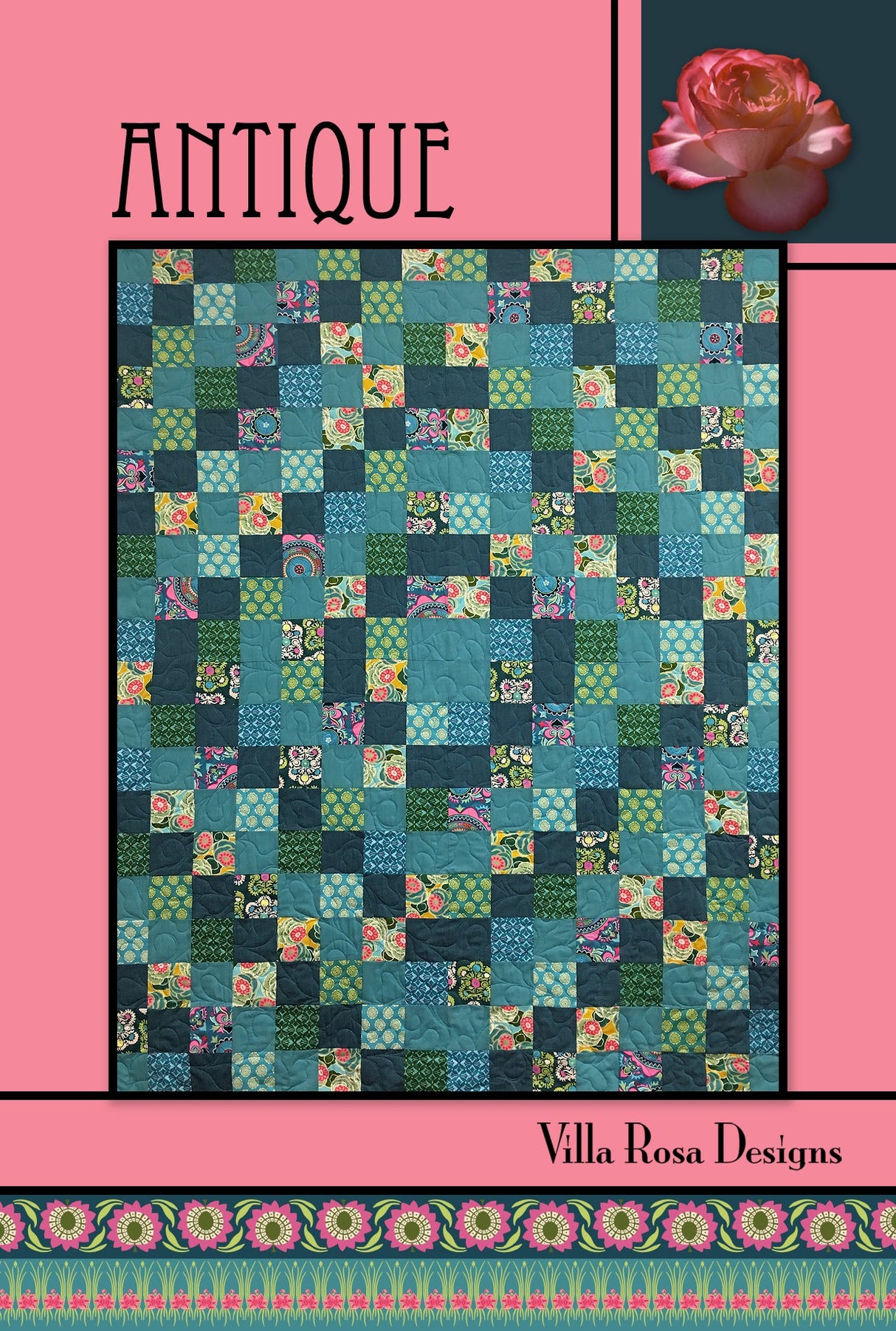 Antique Downloadable Pattern by Villa Rosa Designs