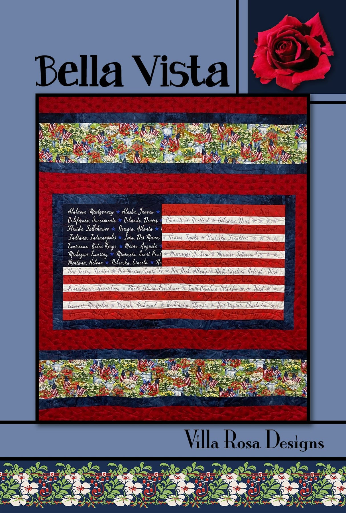 Bella Vista Downloadable Pattern by Villa Rosa Designs