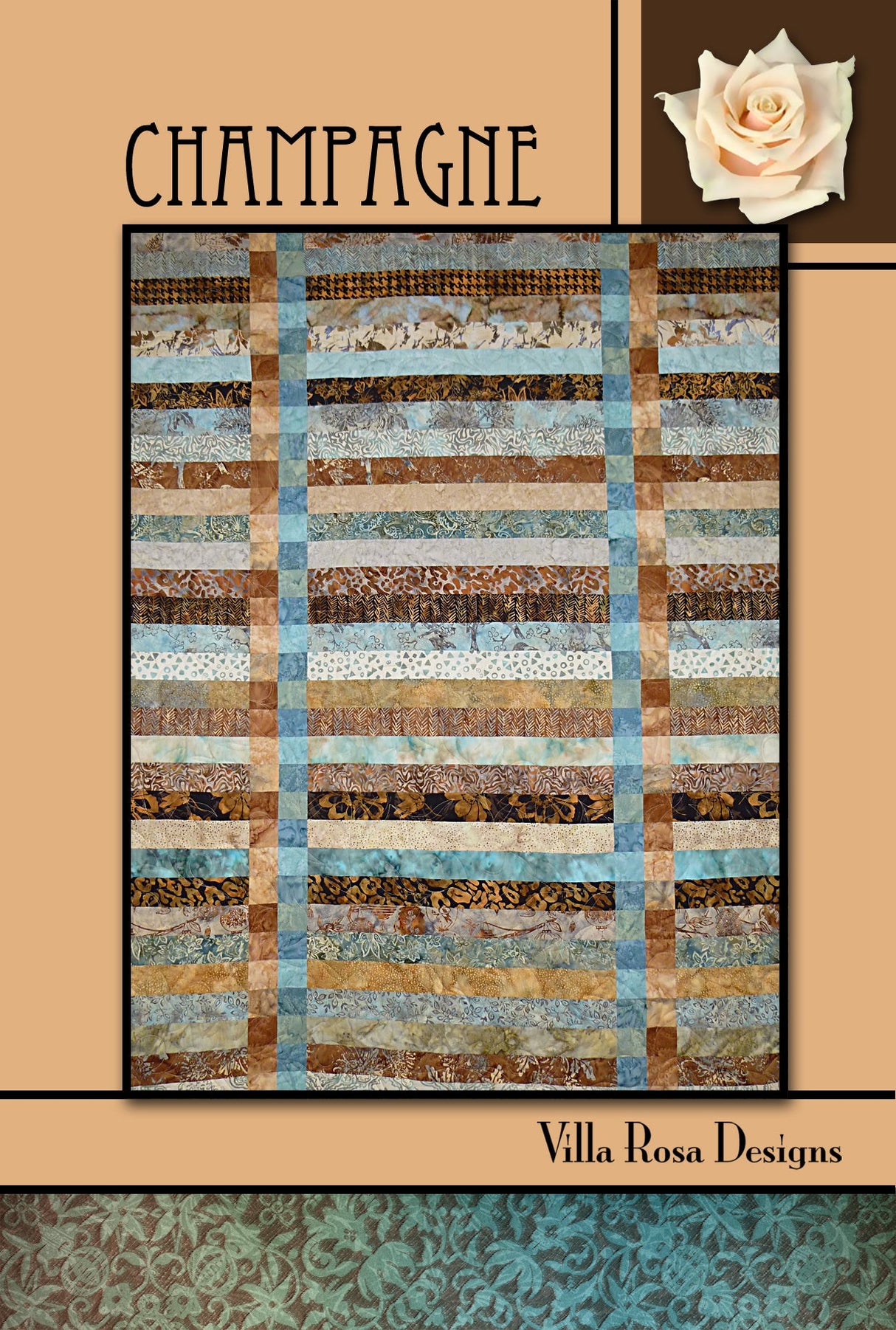 Champagne Downloadable Pattern by Villa Rosa Designs