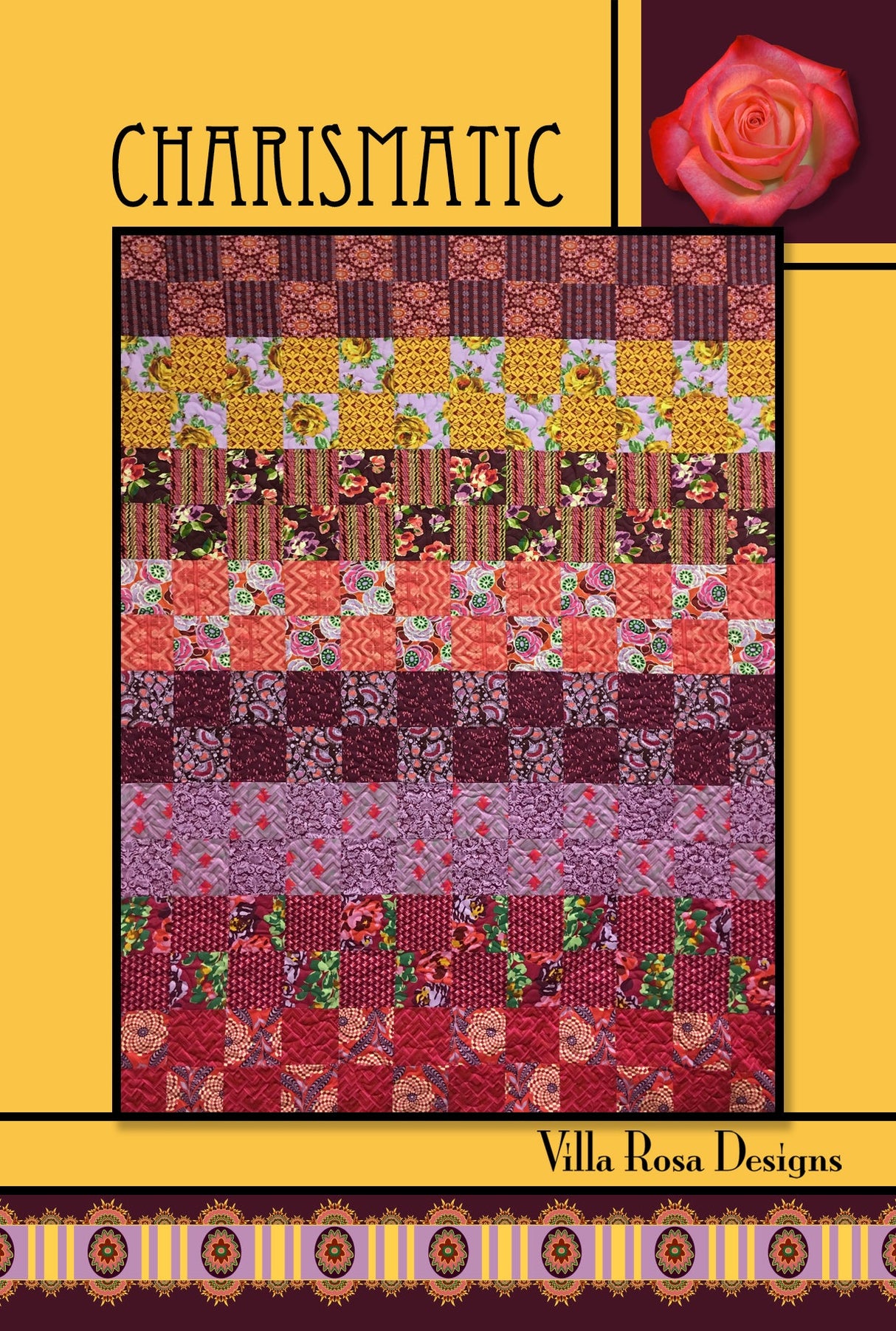 Charismatic Downloadable Pattern by Villa Rosa Designs