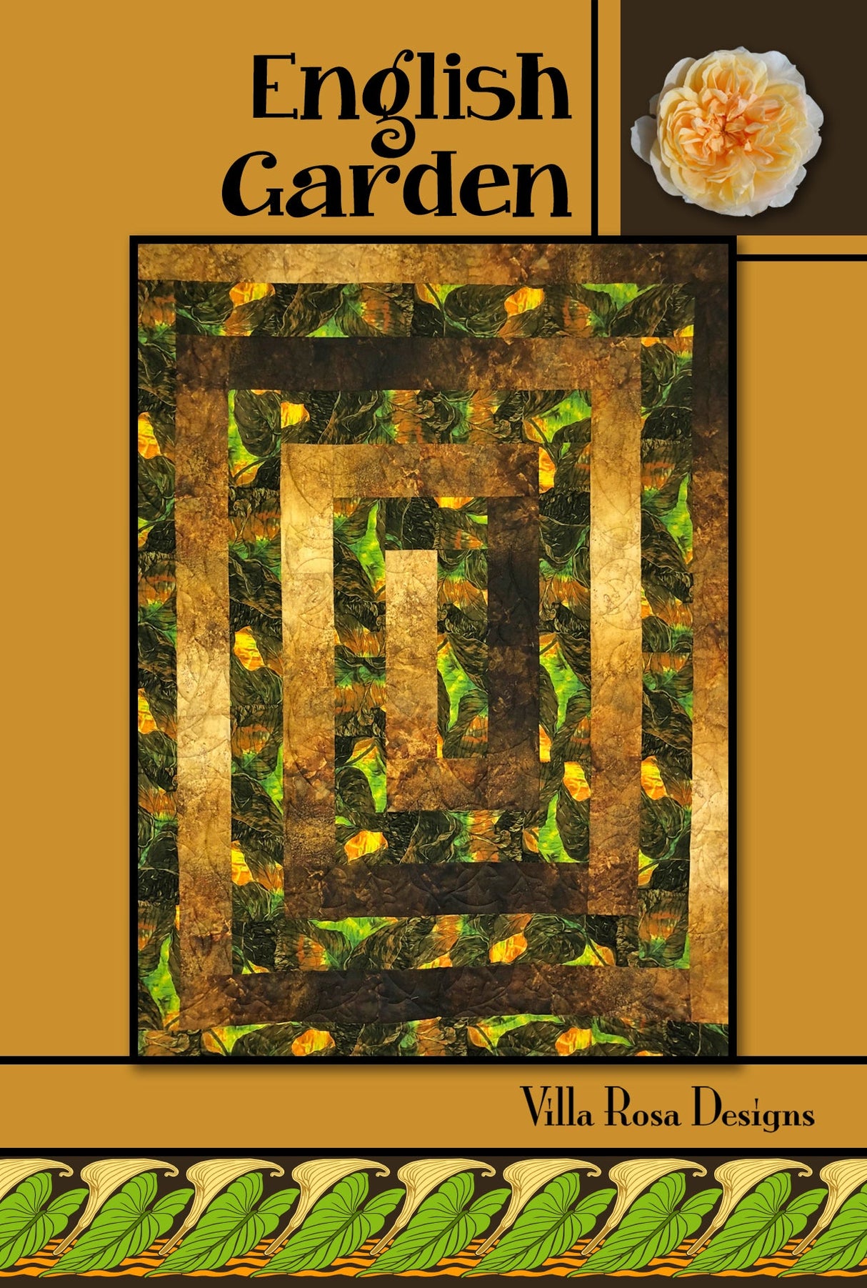 English Garden Downloadable Pattern by Villa Rosa Designs