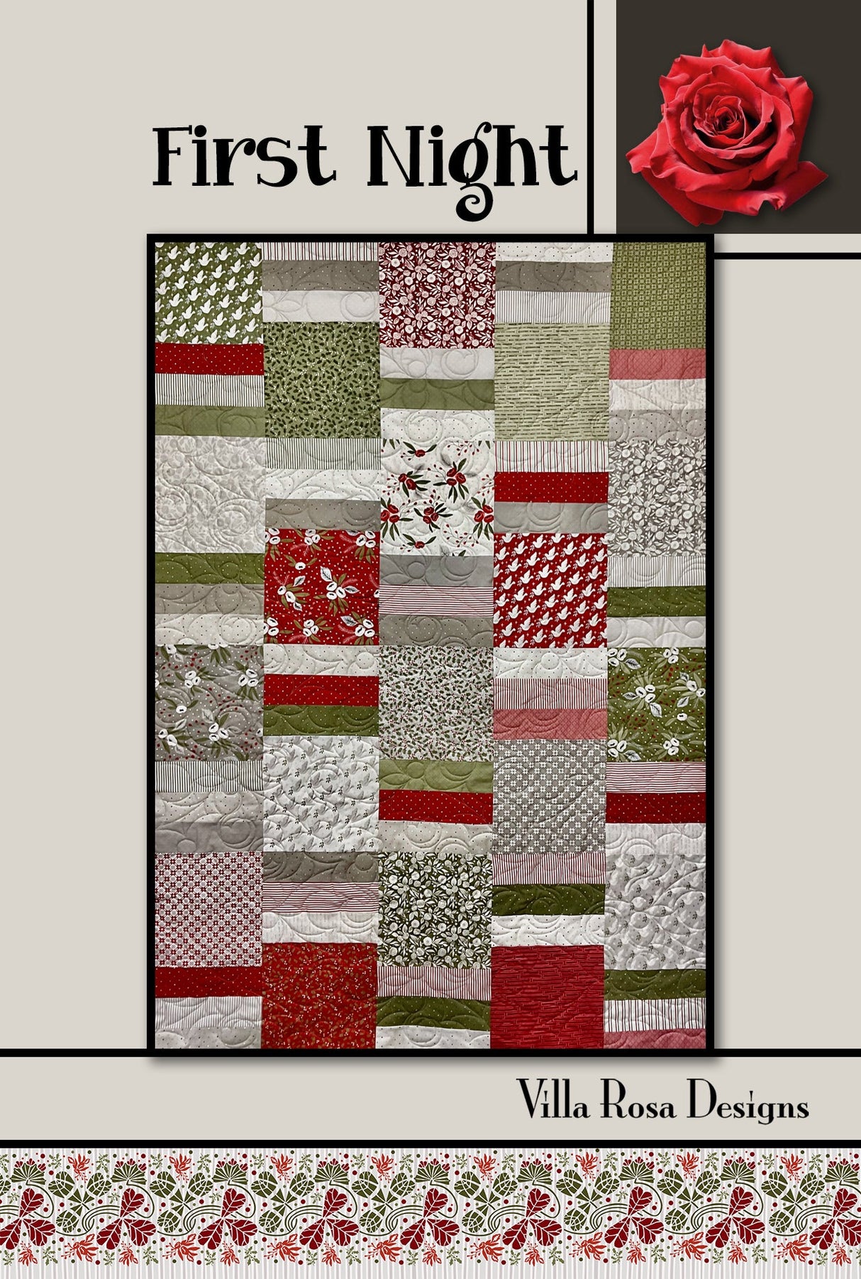 First Night Downloadable Pattern by Villa Rosa Designs