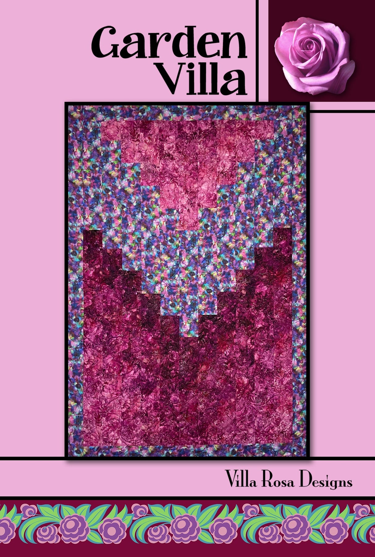 Garden Villa Downloadable Pattern by Villa Rosa Designs
