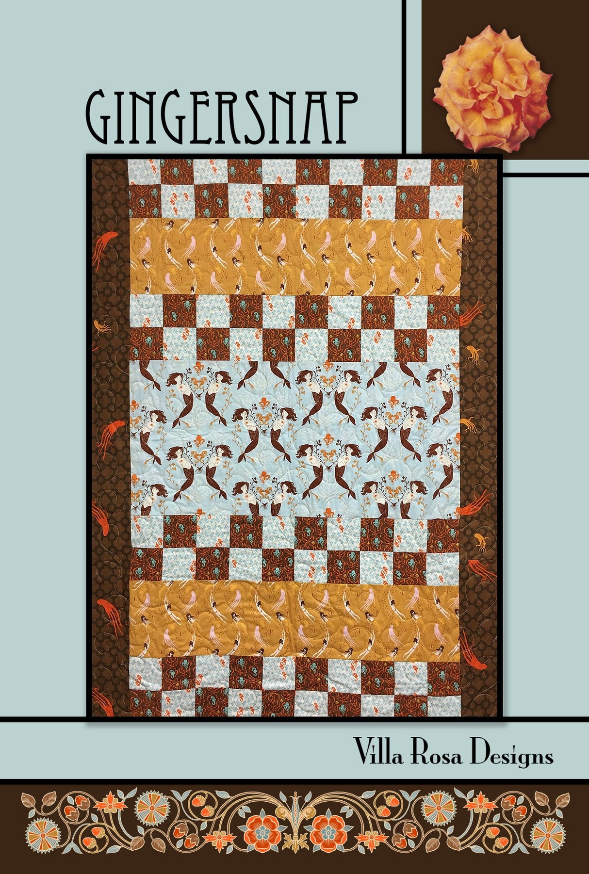 Gingersnap Downloadable Pattern by Villa Rosa Designs