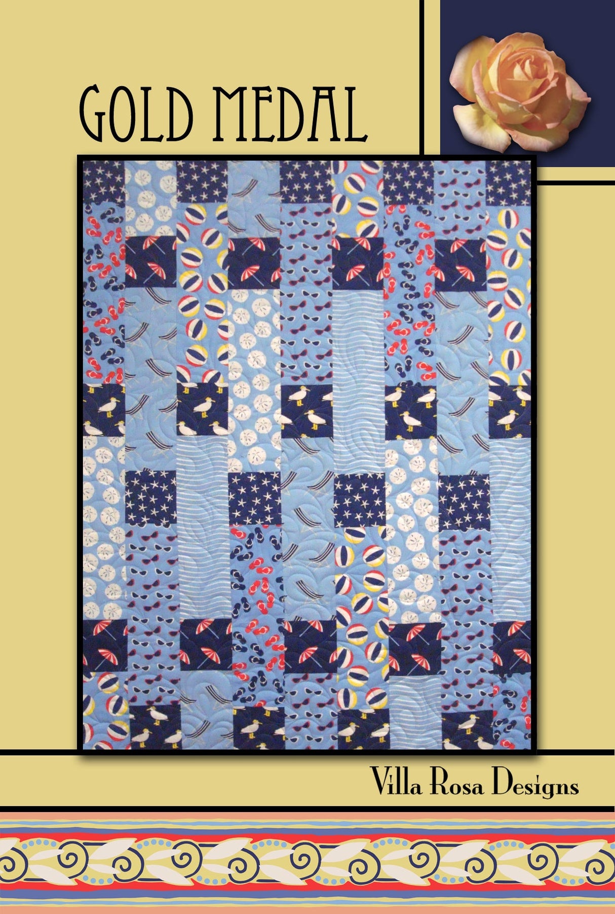 Gold Medal Downloadable Pattern by Villa Rosa Designs