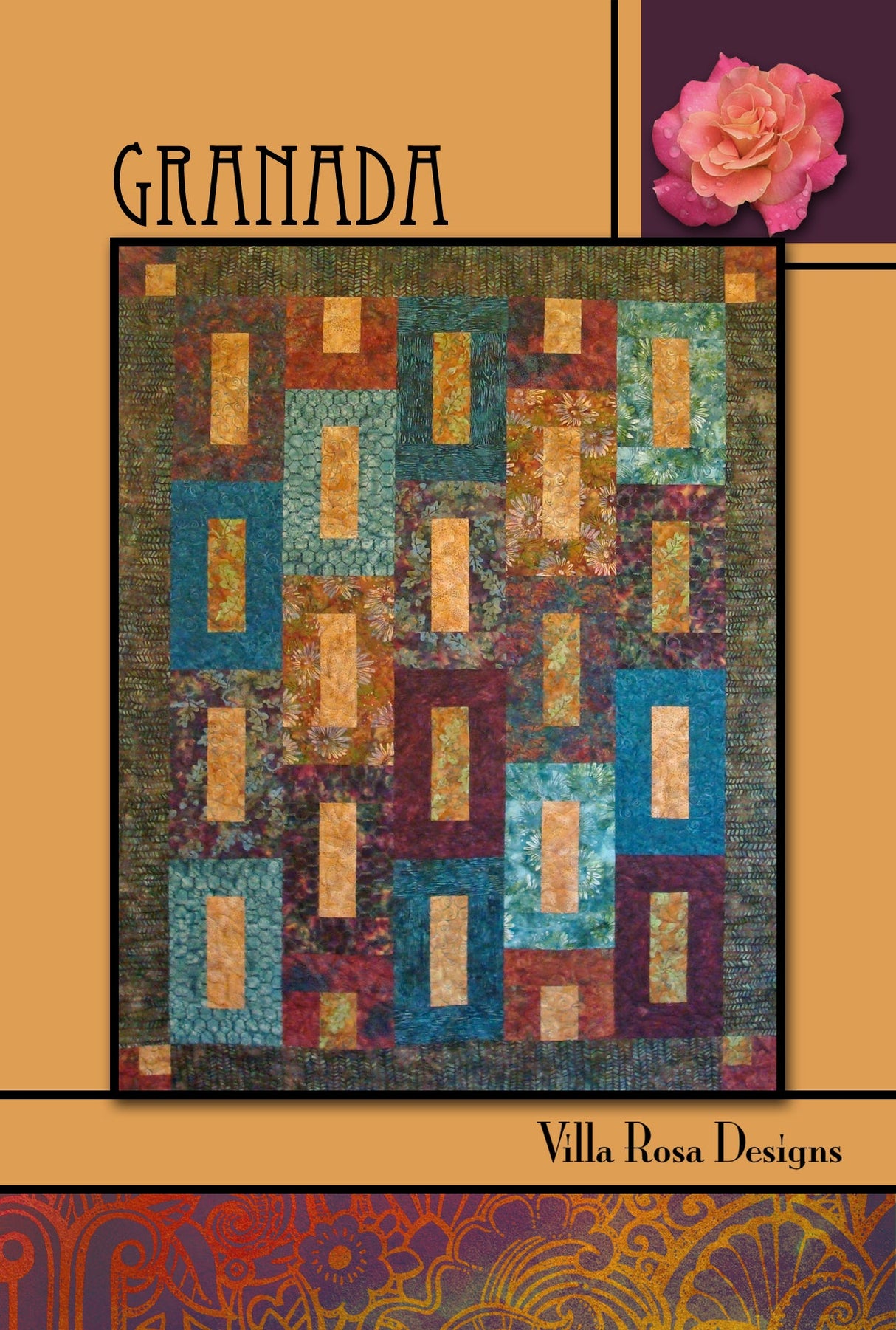Granada Downloadable Pattern by Villa Rosa Designs