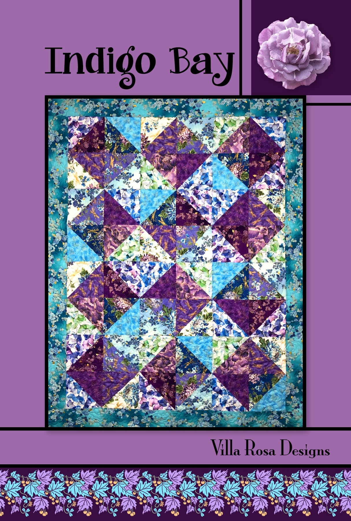 Indigo Bay Downloadable Pattern by Villa Rosa Designs