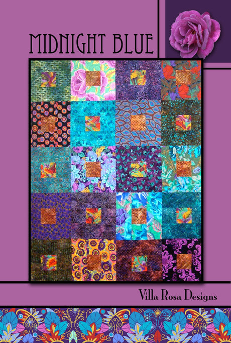 Midnight Blues Downloadable Pattern by Villa Rosa Designs