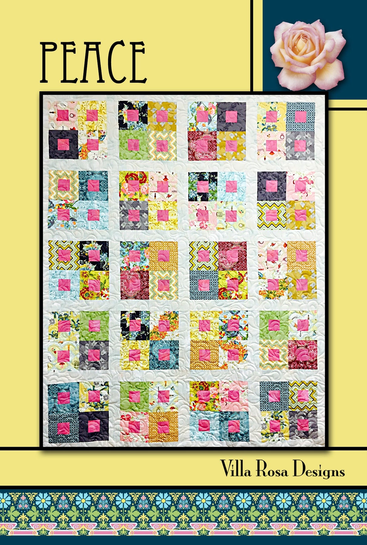 Peace Downloadable Pattern by Villa Rosa Designs