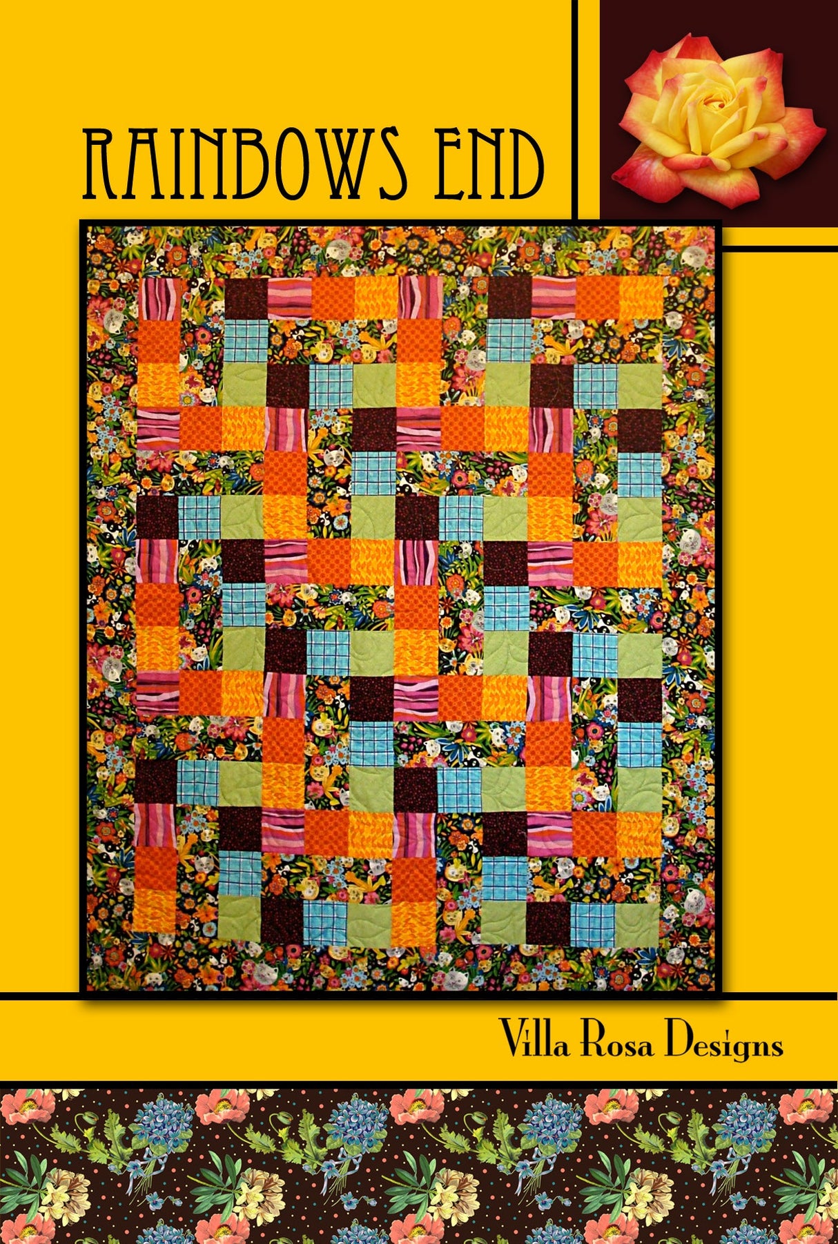 Rainbows End Downloadable Pattern by Villa Rosa Designs