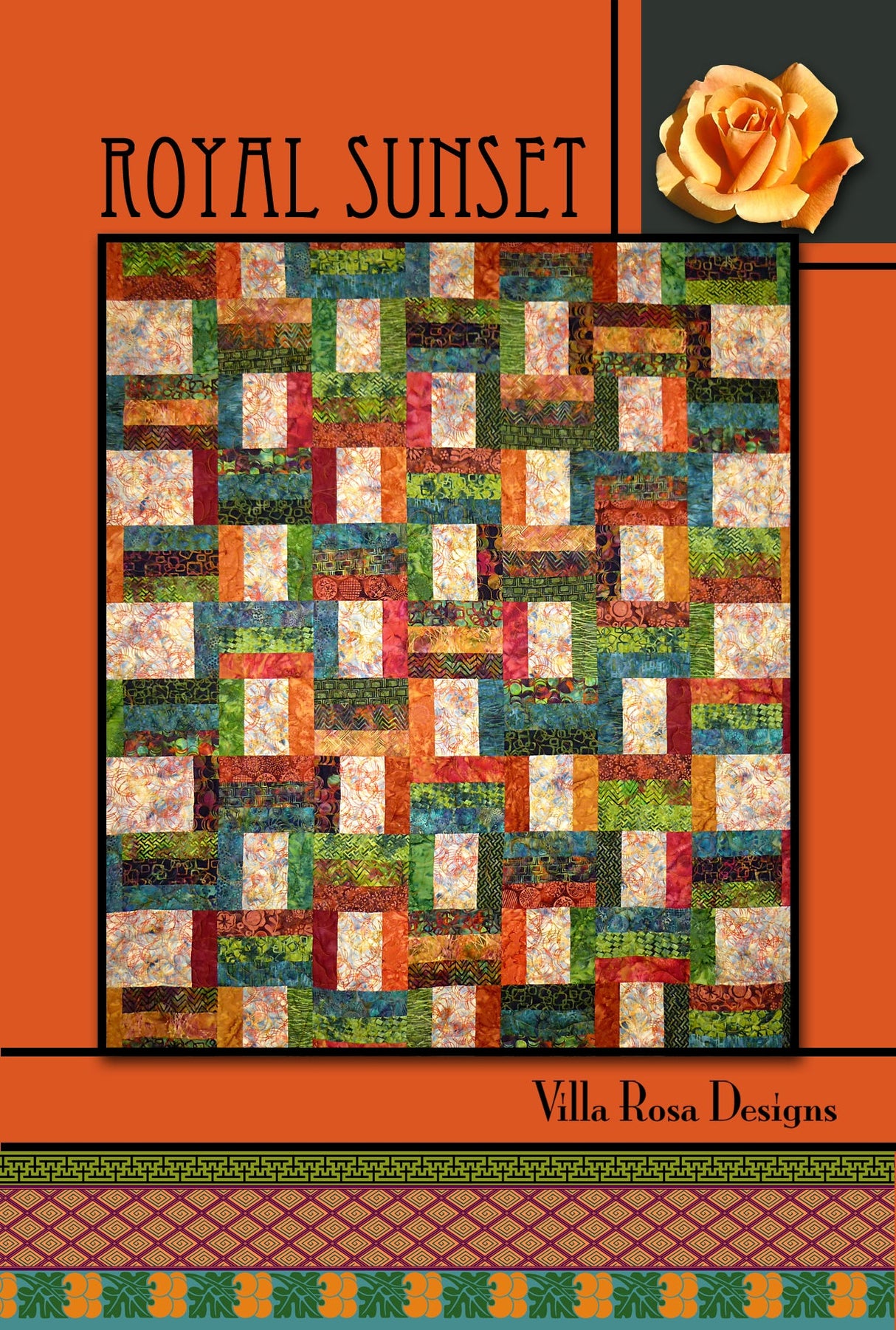Royal Sunset Downloadable Pattern by Villa Rosa Designs