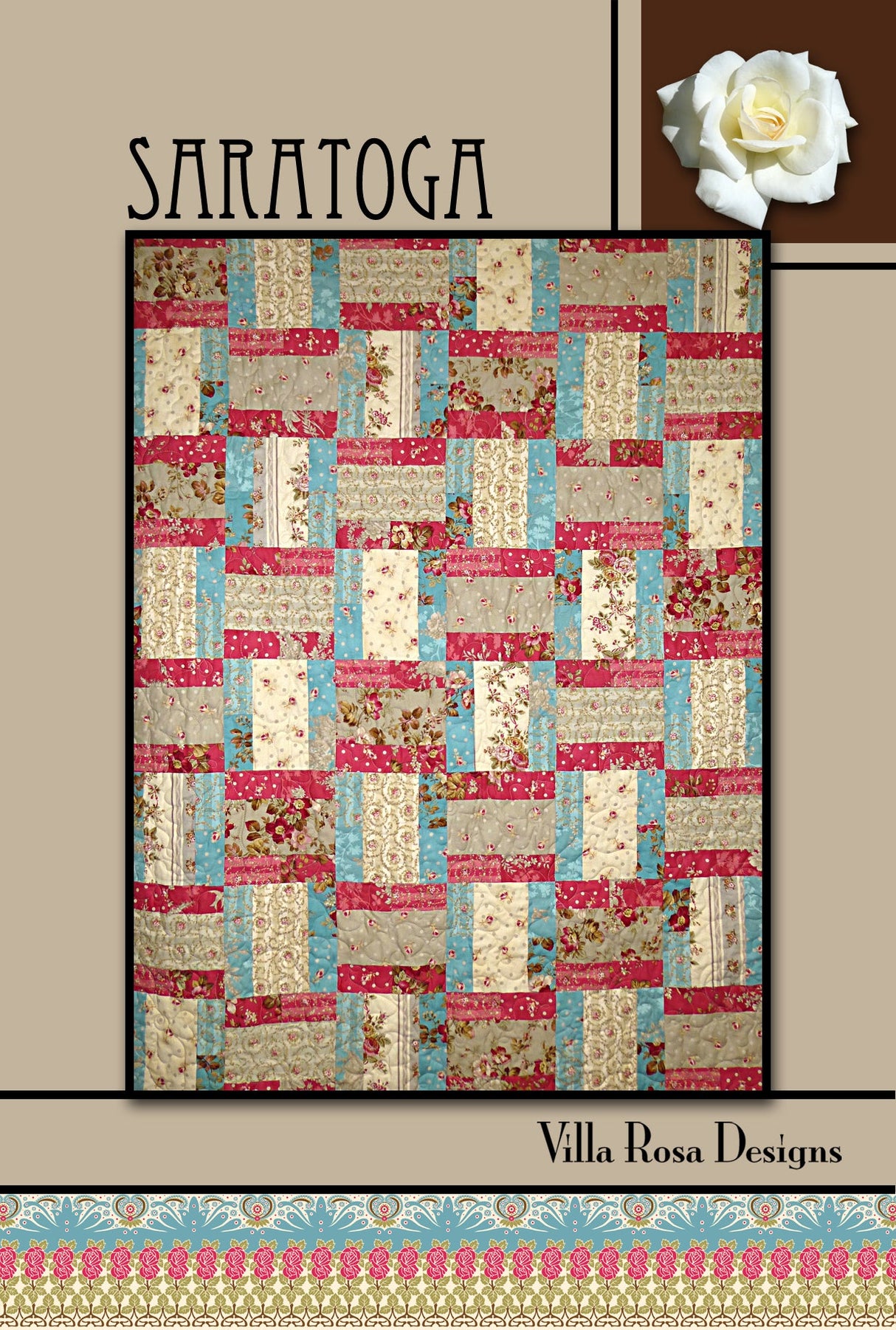 Saratoga Downloadable Pattern by Villa Rosa Designs