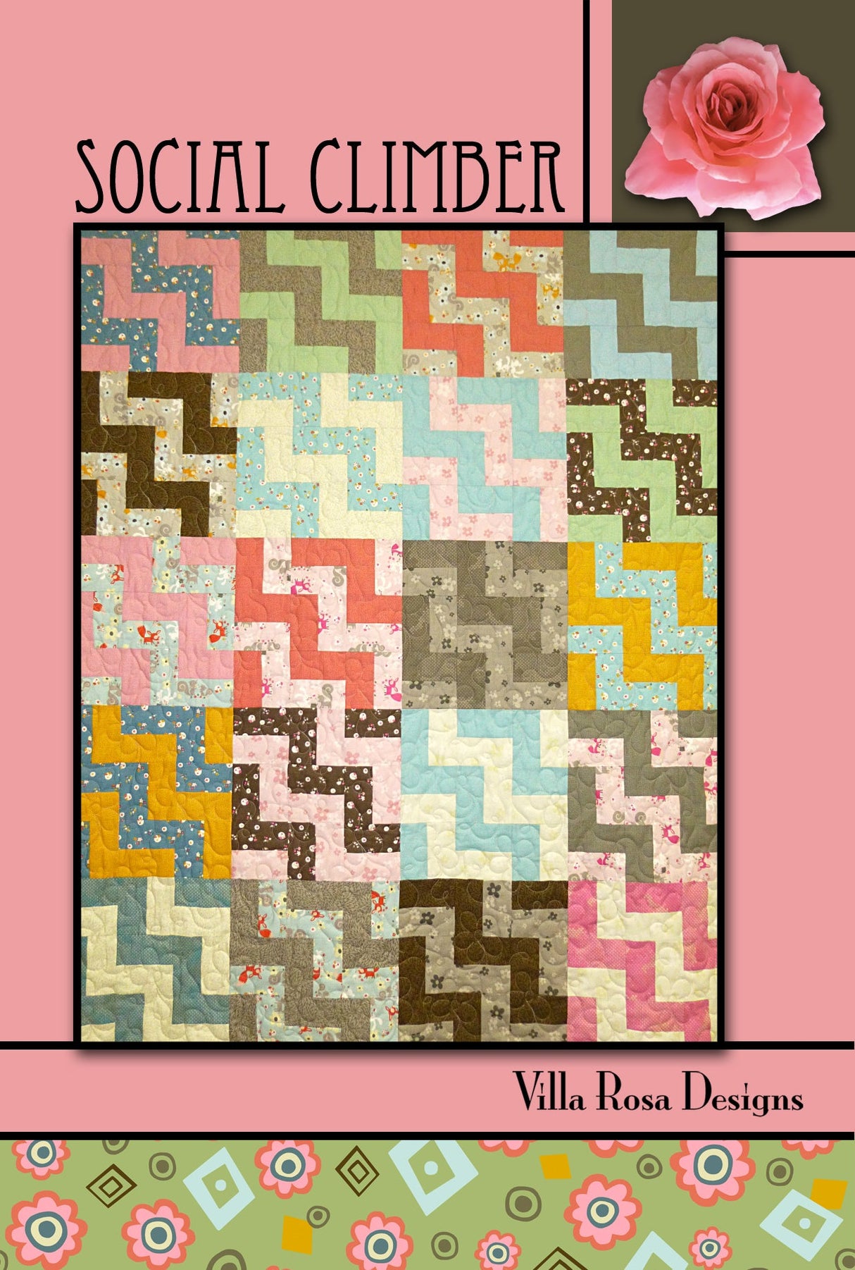 Social Climber Downloadable Pattern by Villa Rosa Designs