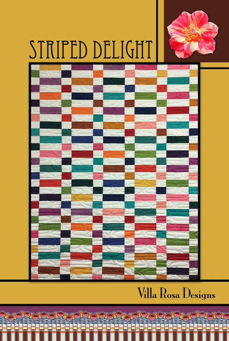 Striped Delight Downloadable Pattern by Villa Rosa Designs