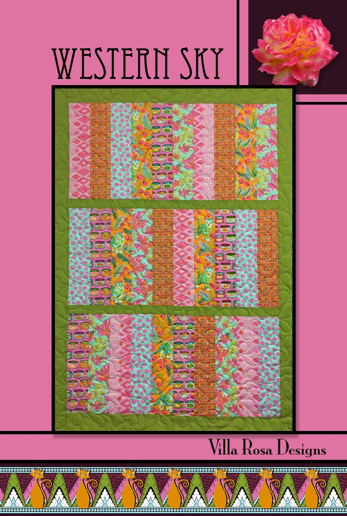 Western Sky Downloadable Pattern by Villa Rosa Designs