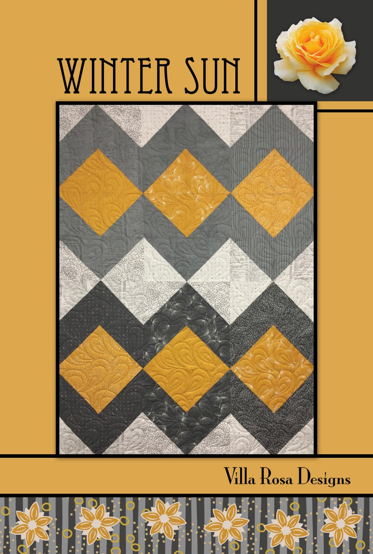 Winter Sun Downloadable Pattern by Villa Rosa Designs