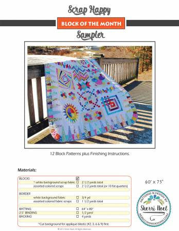 Scrap Happy Sampler - Block Of The Month