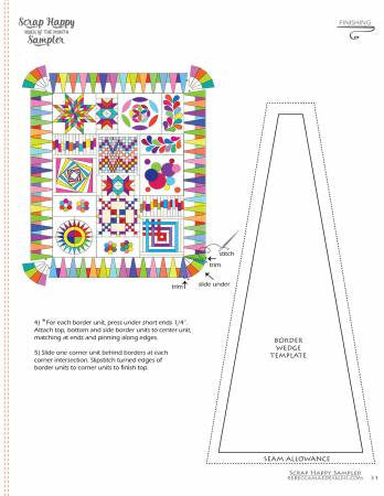 Scrap Happy Sampler - Block Of The Month