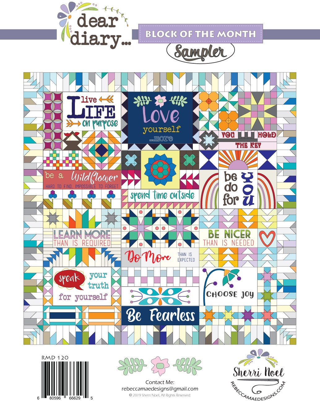 Dear Diary Block Of The Month Quilt