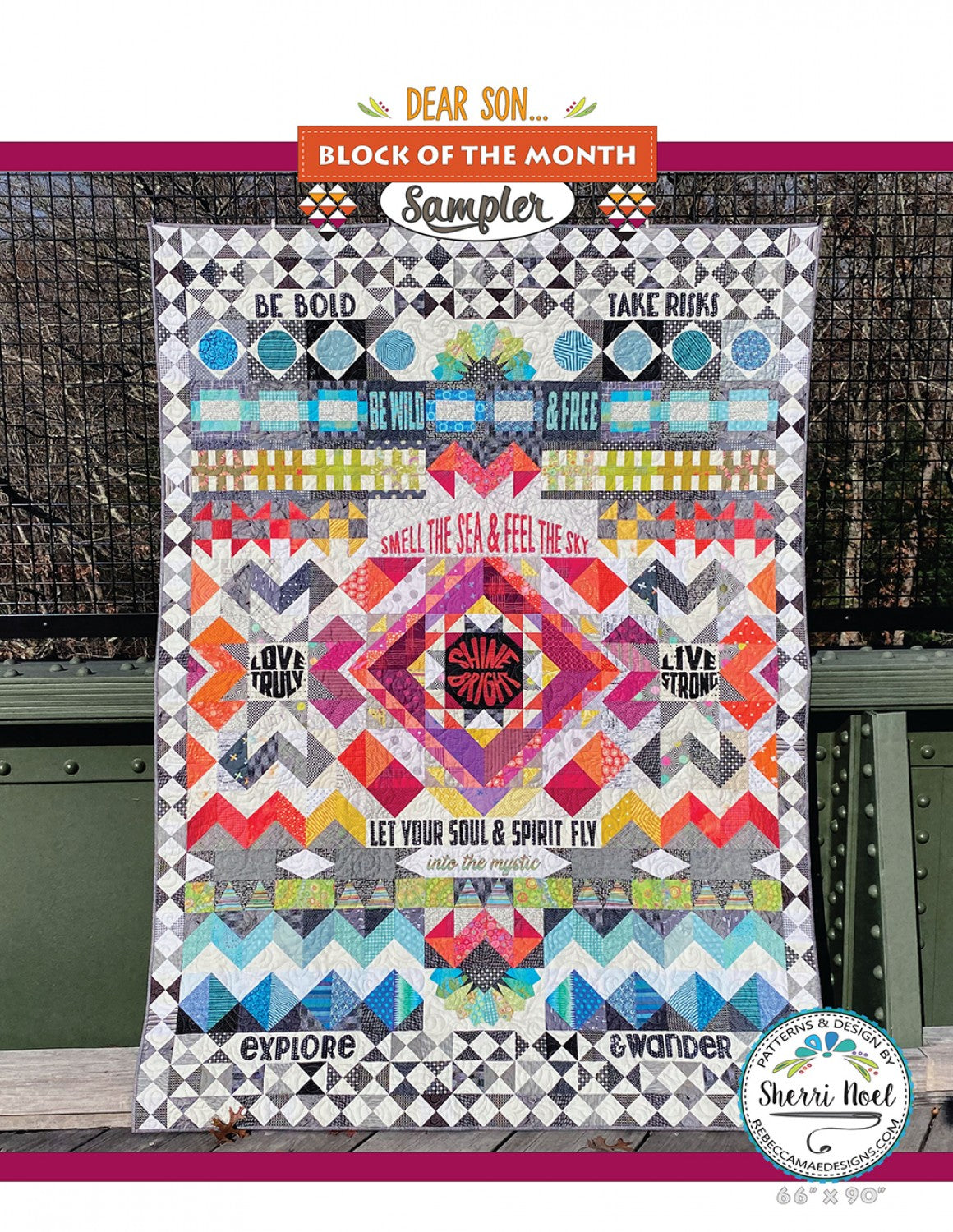 Dear Son Block of the Month Quilt Pattern