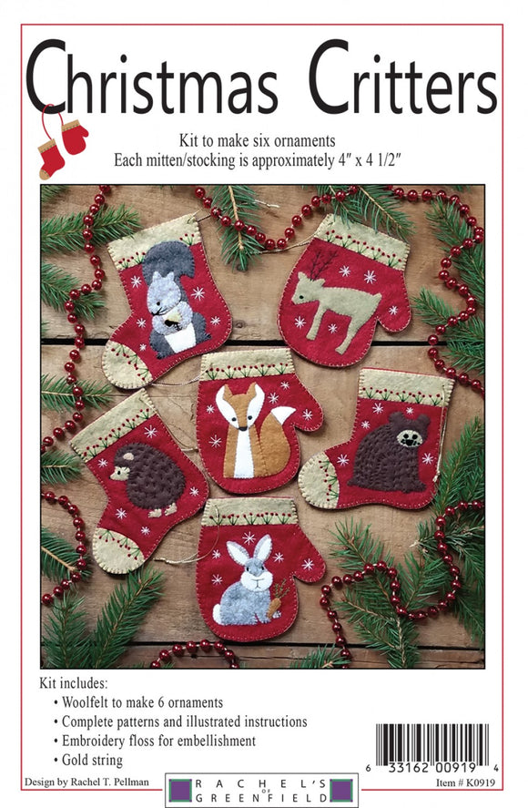 Christmas Critters Pattern