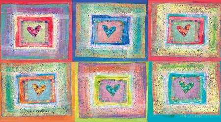 Two Year Pocket Planner Blocks Of Hearts 2022/2023