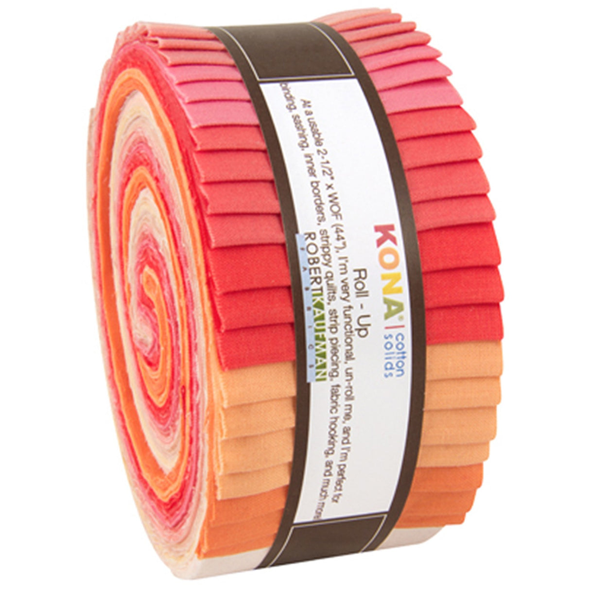 2-1/2in Strips Kona Cotton Blushing Bouquet 40pcs