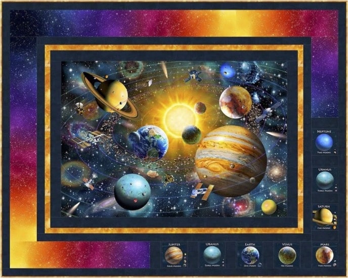Race To Space Downloadable Pattern